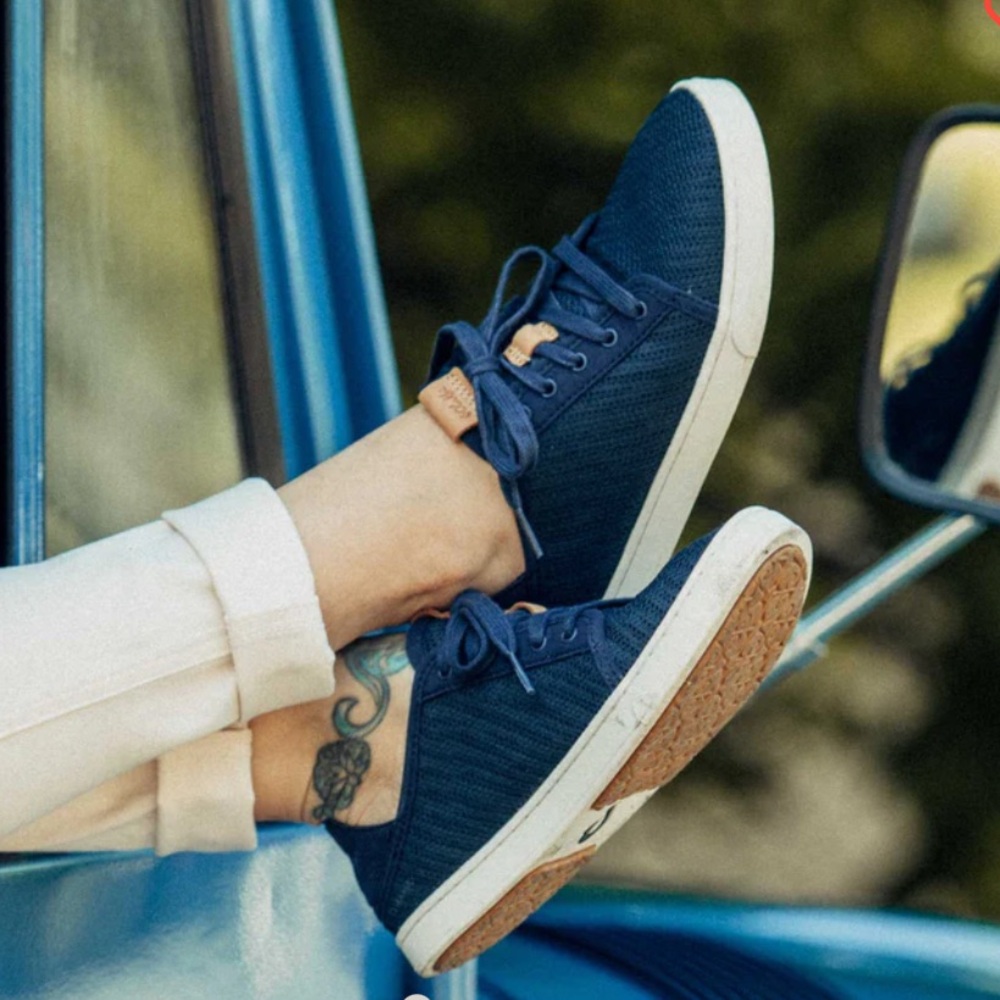 OluKai Navy Blue Sneakers